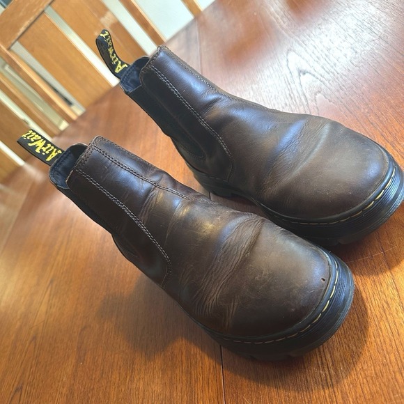 Doc Martens Air Wair Embury Brown Chelsea Slip On Boot EU42 M9/L10 Gorpcore Work